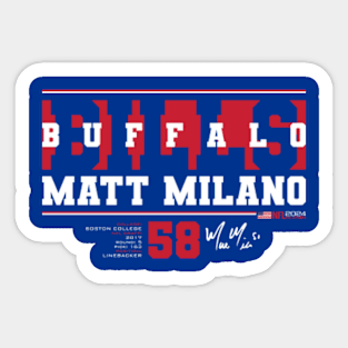 Milano - Bills - 2024 Sticker